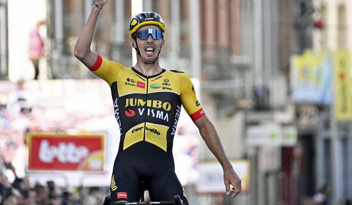 Laporte se exhibe en la Binche Chimay Binche