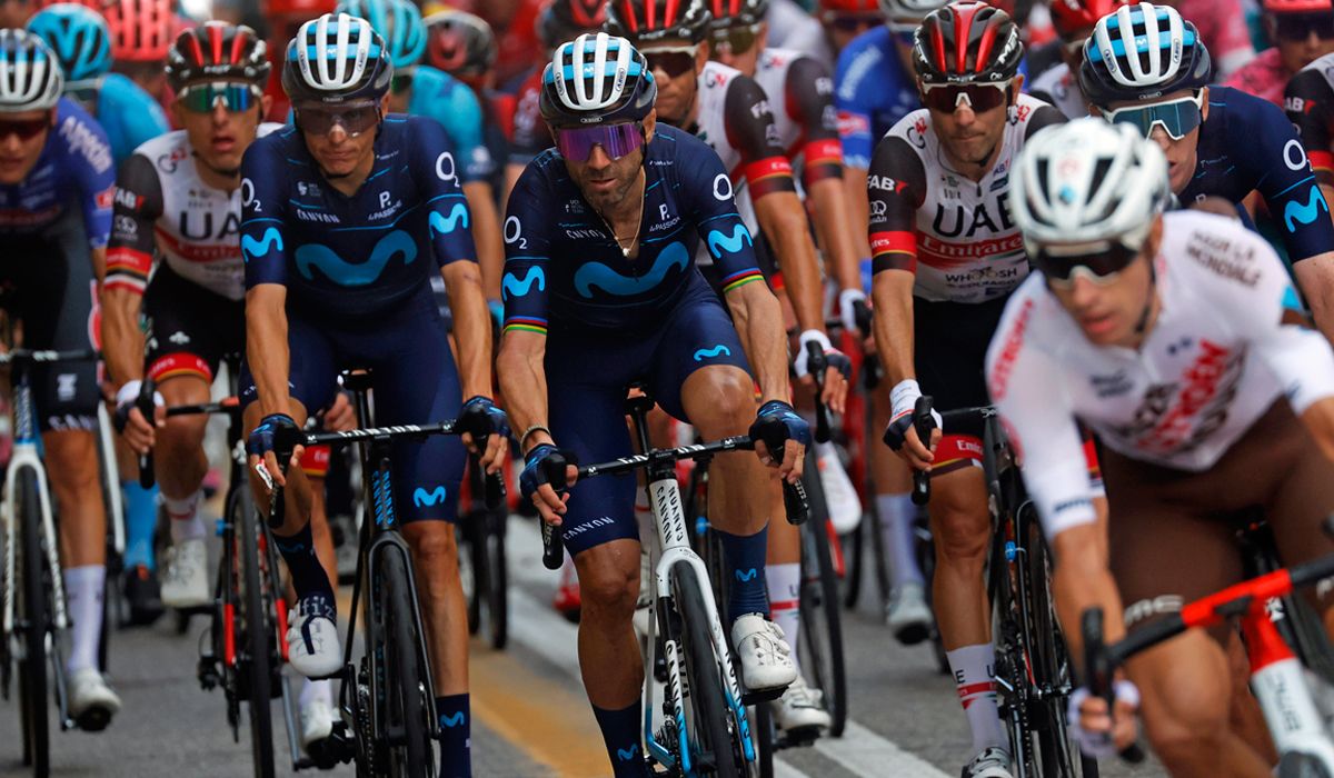 Alejandro Valverde afrontará el sábado en Il Lombardia  su última carrera