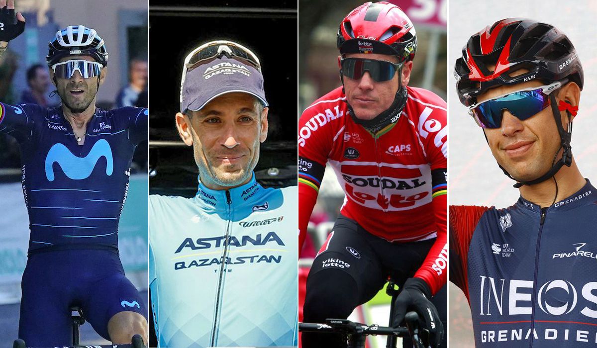 Valverde, Nibali, Gilbert y Porte, el final de una era
