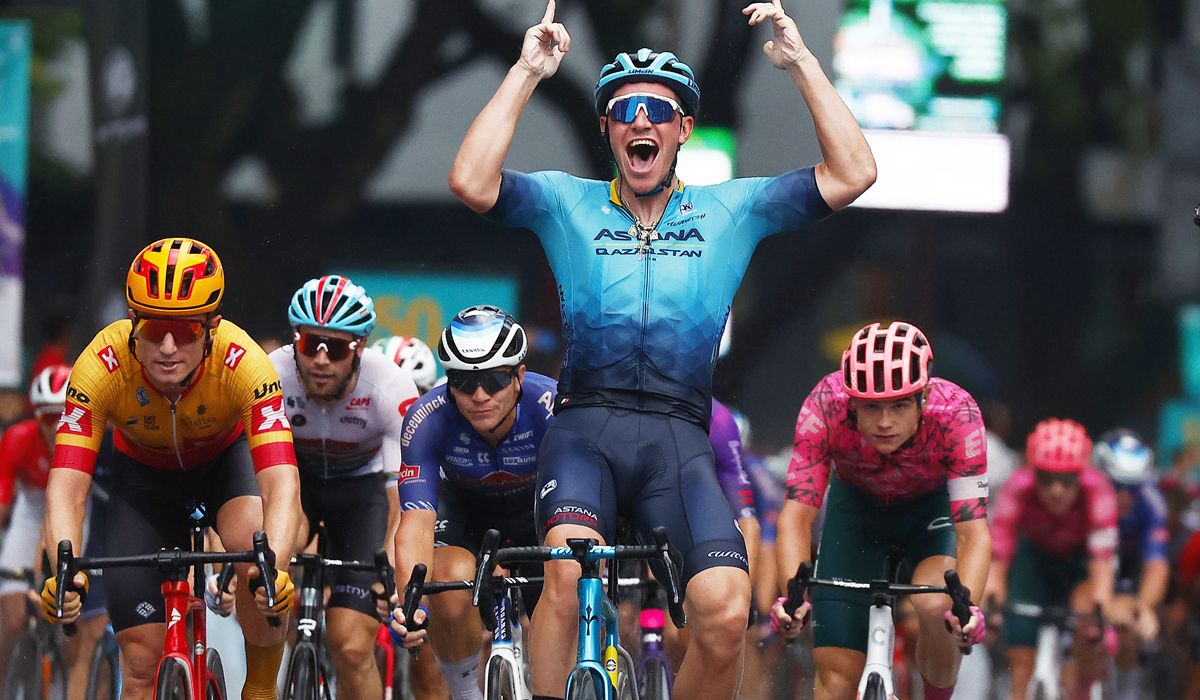 Gleb Syritsa estrena su palmarés profesional en la primera etapa del Tour de Langkawi