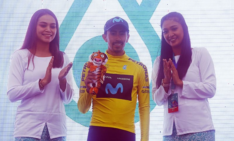 Iván Sosa, nuevo líder del Tour de Langkawi Iván Sosa, nuevo líder del Tour de Langkawi
