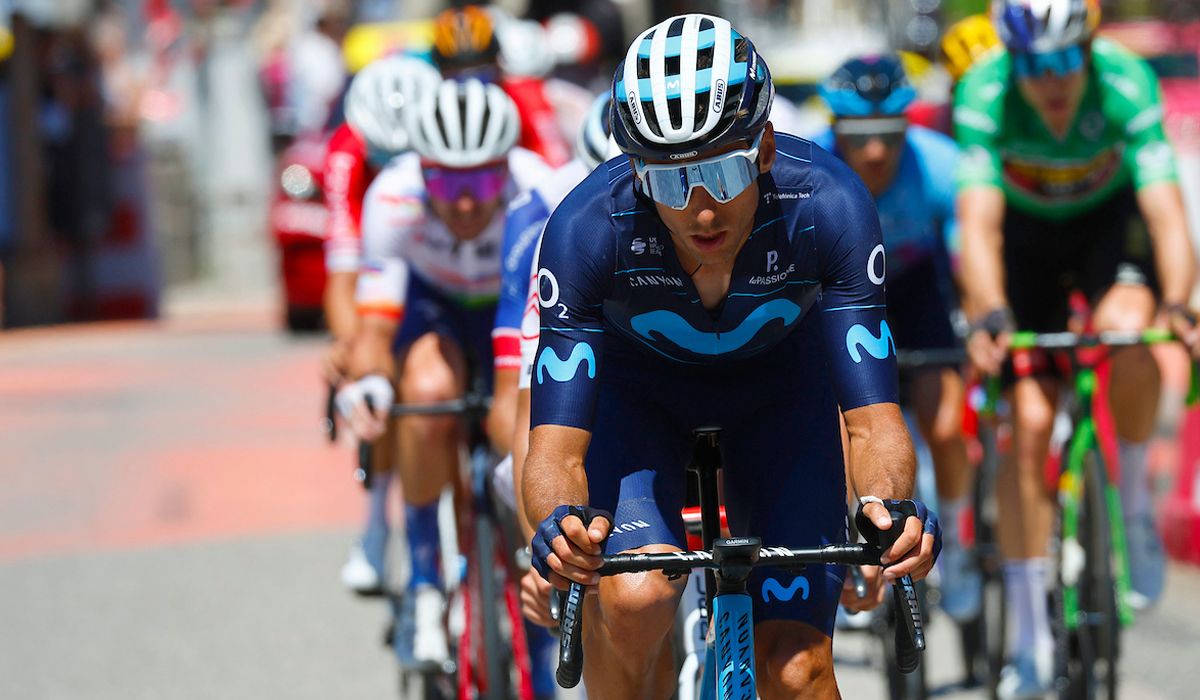 Carlos Verona durante una etapa del pasado Tour de Francia
