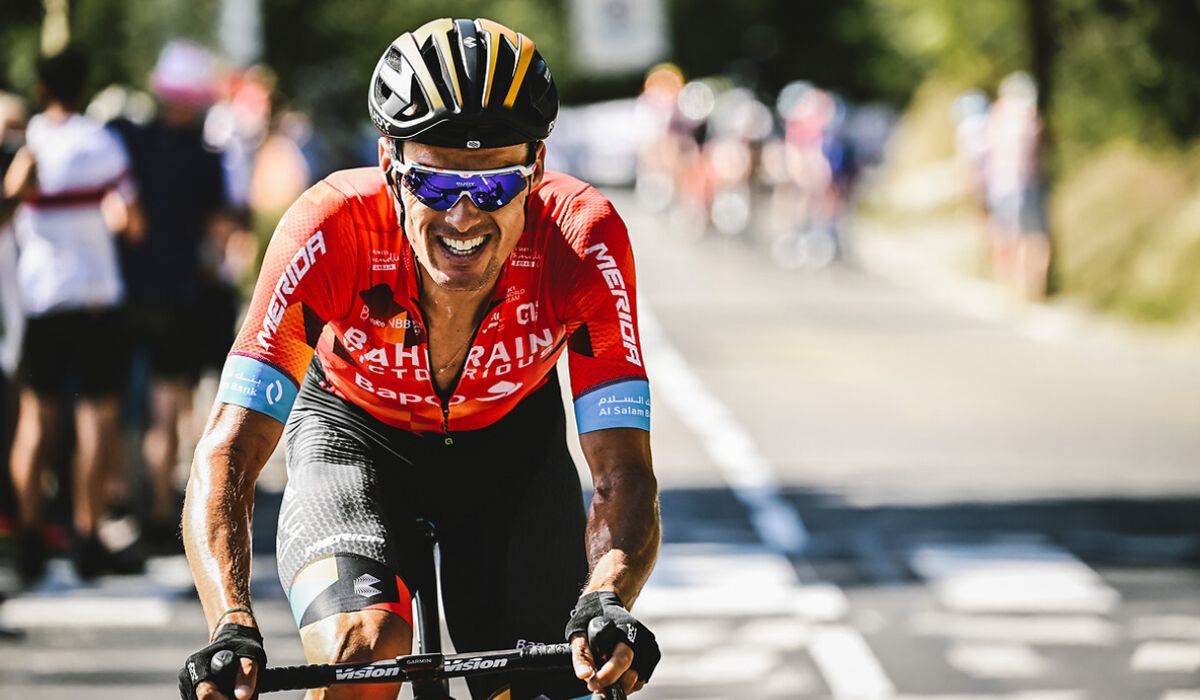 Luis León Sánchez durante la 10ª etapa del pasado Tour de Francia, en la que rozó la victoria