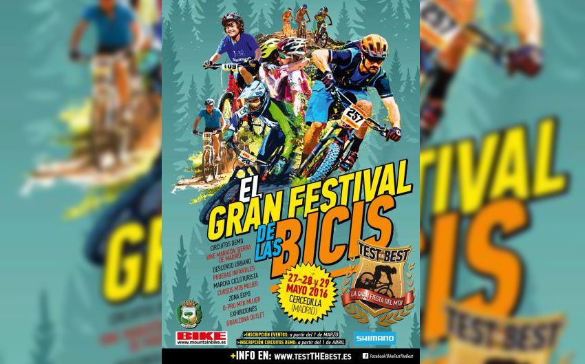 La fiesta del mountain bike regresa a Cercedilla con Test The Best by Shimano