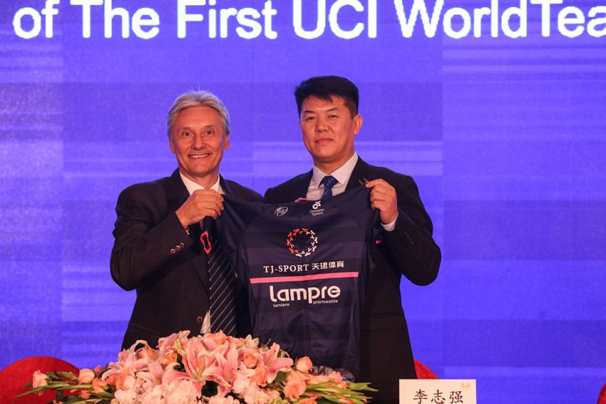 Lampre será el primer equipo chino en pertenecer al World Tour