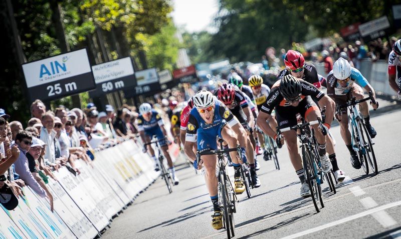 Matteo Trentin vence en la primera etapa del Tour de l'Ain