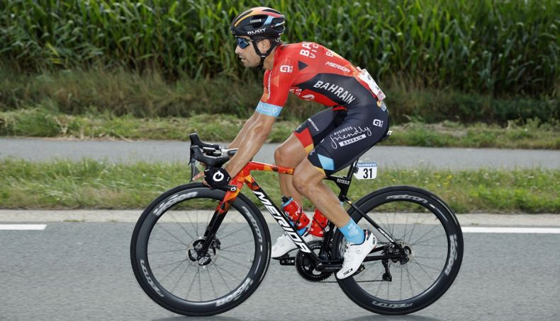 Mikel Landa, con la Merida Scultura, en una imagen de la pasada Vuelta a España. Foto Rafa Gómez Sprint Cycling Agency Mikel Landa, con la Merida Scultura, en una imagen de la pasada Vuelta a España. Foto Rafa Gómez Sprint Cycling Agency