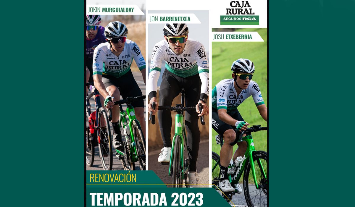 Barrenetxea, Murgualday y Etxeberria renuevan con Caja Rural Seguros RGA