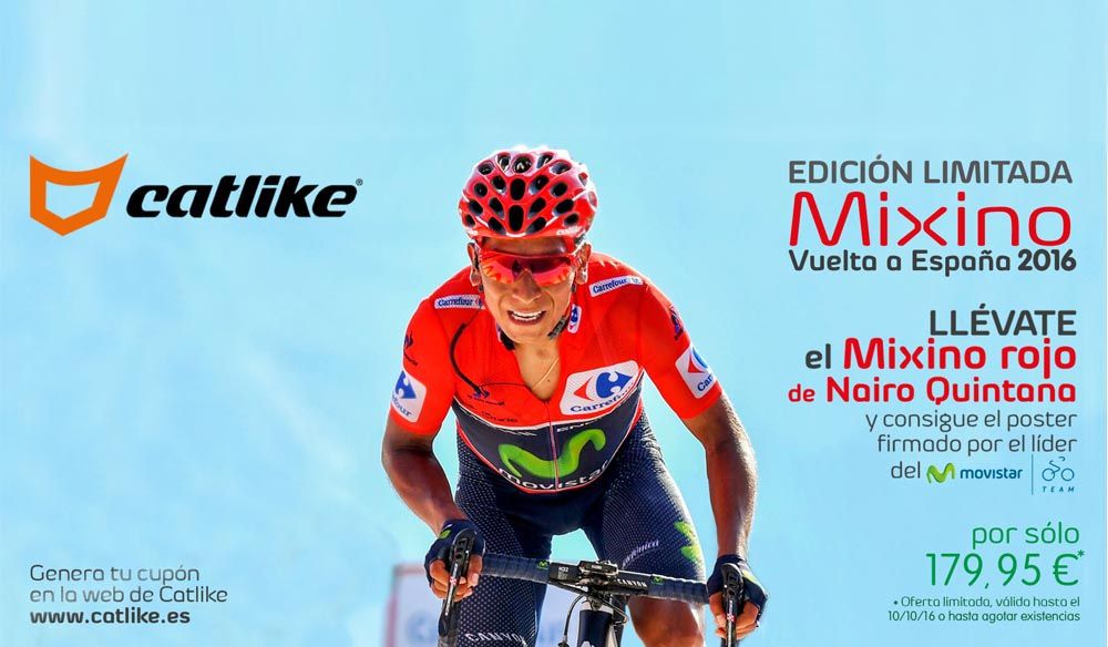Catlike edición limitada del casco de la Vuelta a España