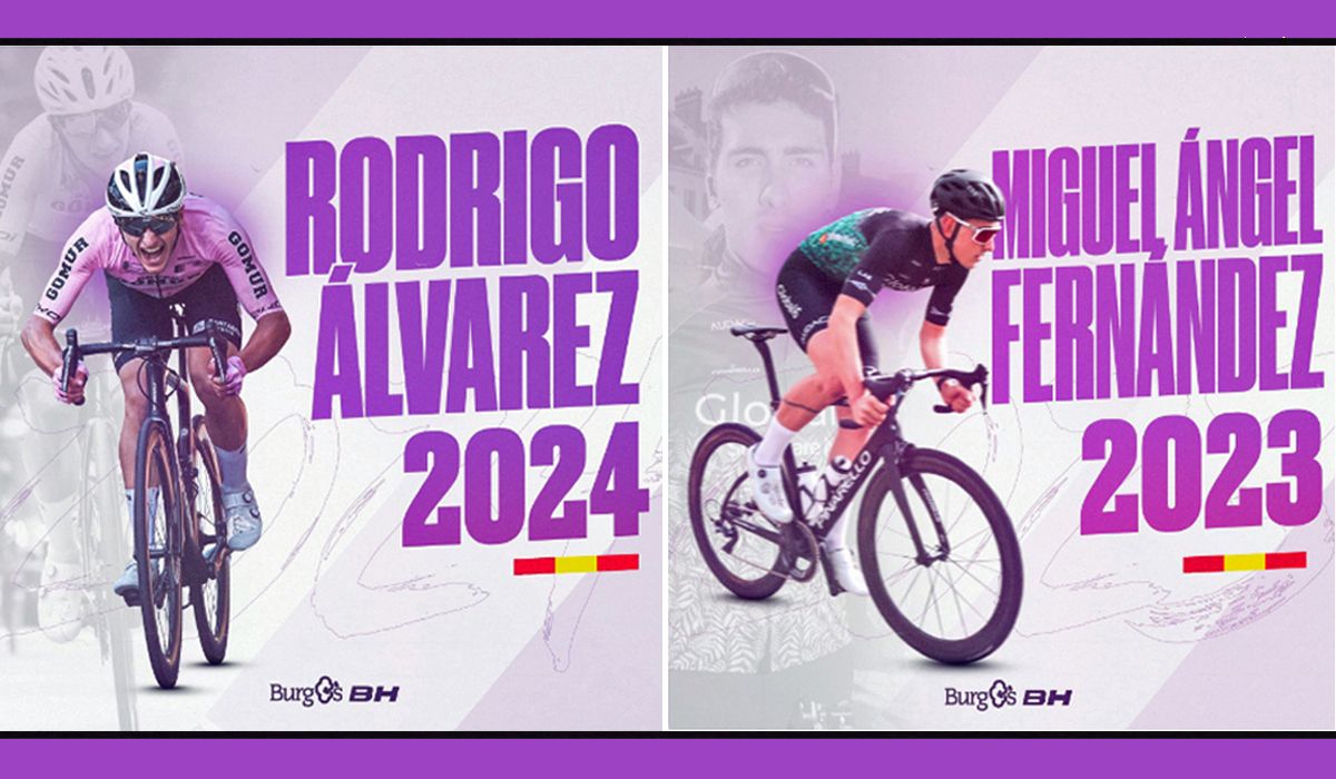 Rodrigo Álvarez y Miguel Ángel Fernández, velocidad para el Burgos BH