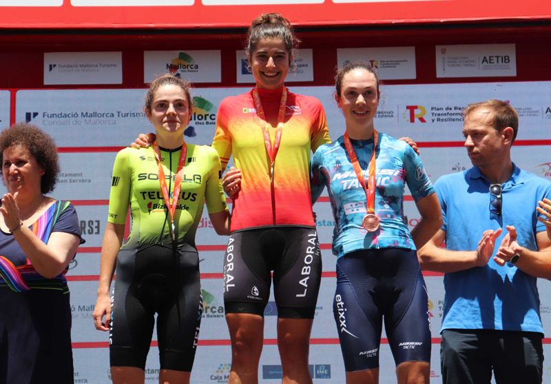 Podio campeonato de España sub23 2022 Podio campeonato de España sub23 2022