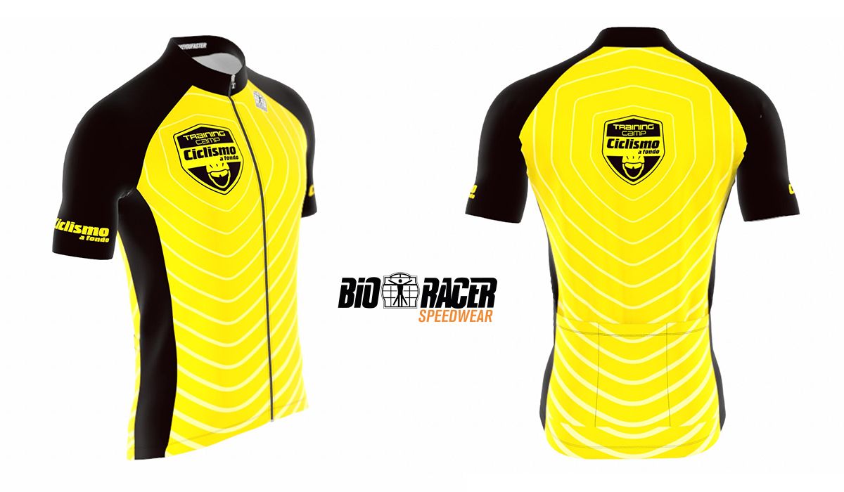 Este es el maillot oficial del Training Camp Ciclismo a Fondo