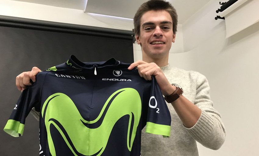 Bico, el último fichaje del Movistar Team: "Para mí, lo importante es la victoria del grupo"
