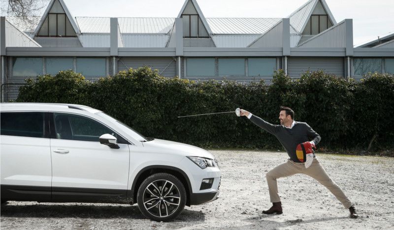 En guardia con José Luis Abajo Pirri y el SEAT Ateca