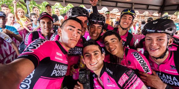 El Team Manzana Postobón será Continental Profesional para el 2017
