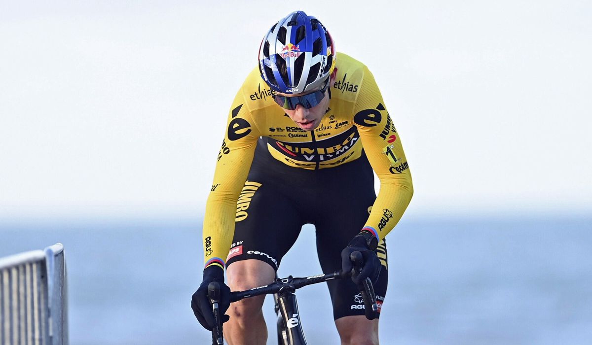 Wout van Aert en una imagen del pasado invierno