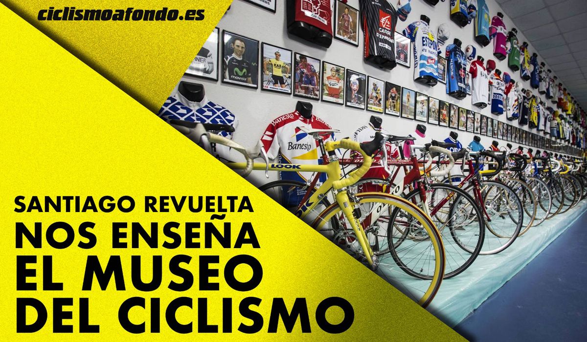 Santiago Revuelta nos enseña el Museo del Ciclismo