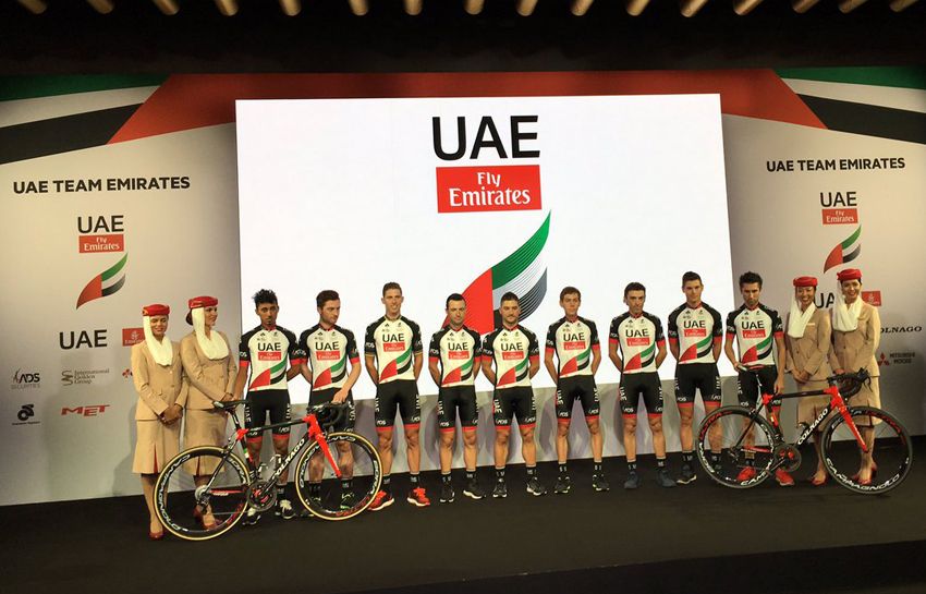 UAE-Abu Dhabi tendrá a Fly Emirates como nuevo sponsor