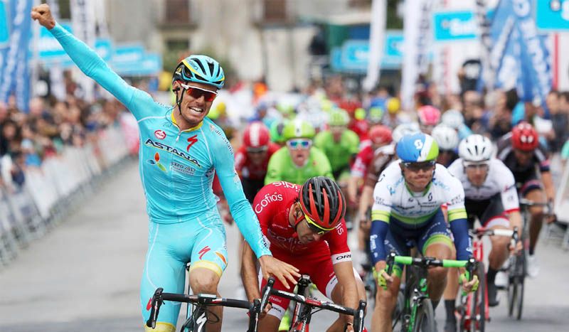 Luis León Sánchez, Giro y Vuelta con Aru en 2017