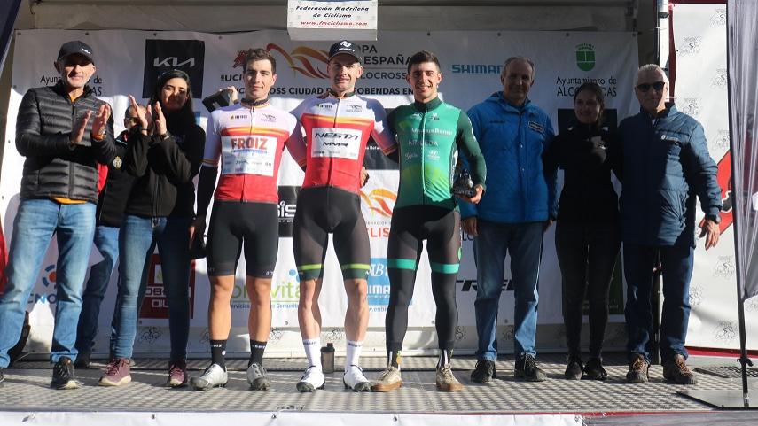 Kevin Suárez se lleva el triunfo en Alcobendas y sentencia la Copa de España de Ciclocross 2022.