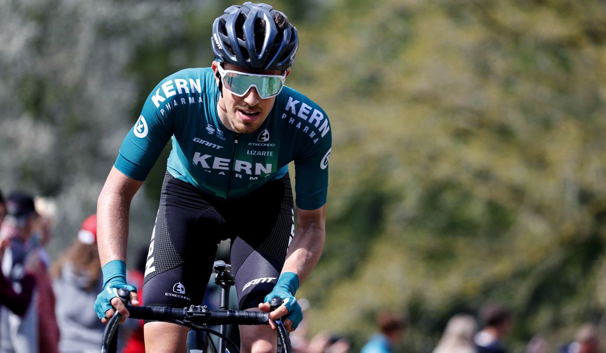 Pau Miquel en la Lieja-Bastoña-Lieja. Foto: Dion Kerckhoffs (Sprint Cycling Agency).