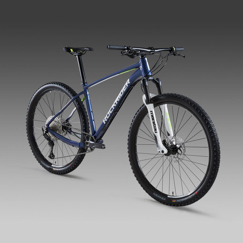 bicicleta de montaa 29 aluminio shimano deore 1x11 rockrider xc 100 azul bicicleta de montaa 29 aluminio shimano deore 1x11 rockrider xc 100 azul