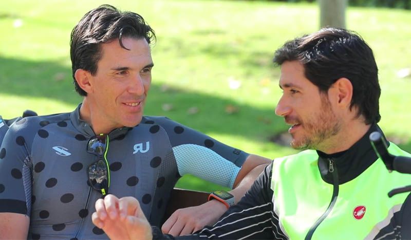 Pedaleando con Víctor Sánchez del Amo Pedaleando con Víctor Sánchez del Amo