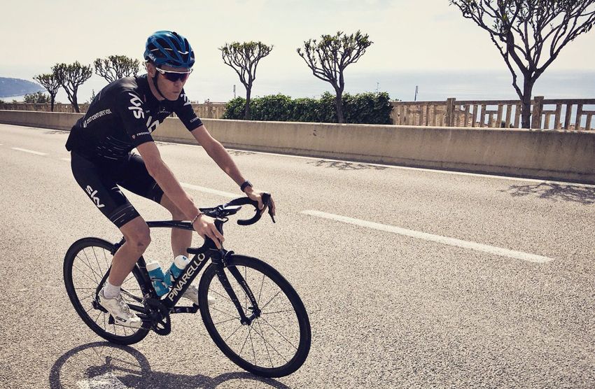 Froome regresa a los entrenamientos