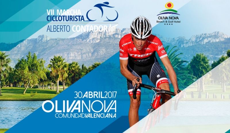 El domingo se celebra en Oliva la VII Marcha Alberto Contador