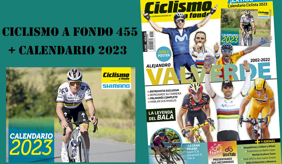 CAF 455 + el calendario ciclista de 2023, ya a la venta