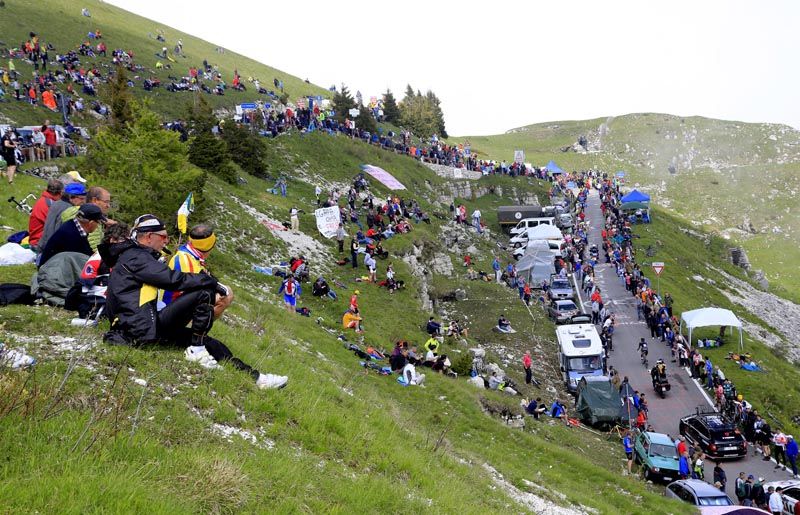 La montaña del Giro de Italia del centenario