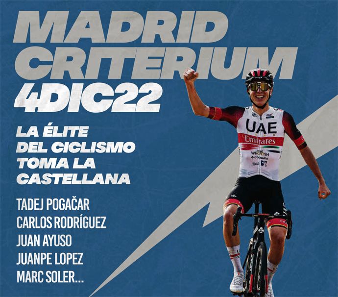 cartel Madrid Criterium cartel Madrid Criterium