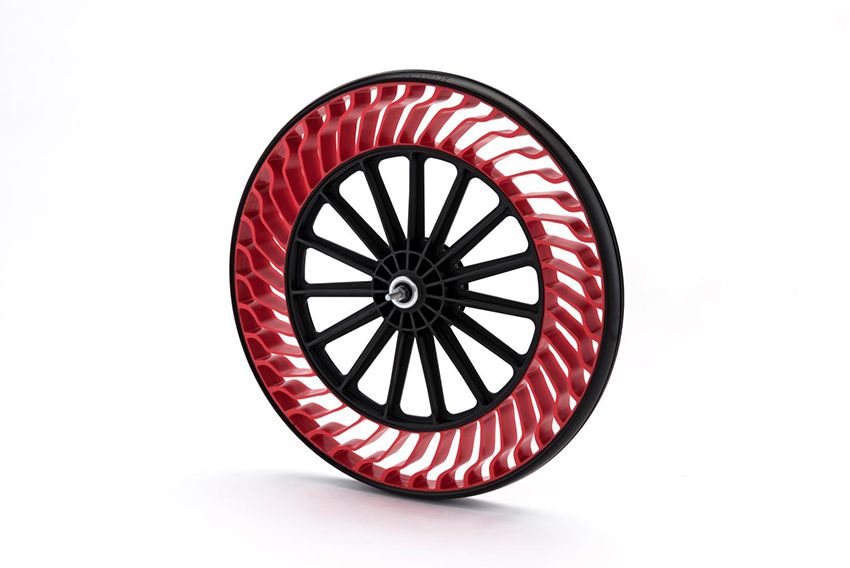 Bridgestone desarrolla un neumático que no necesita ser hinchado