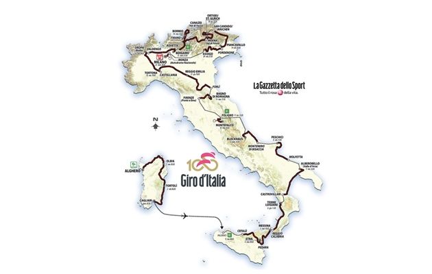 Previo Giro de Italia 2017