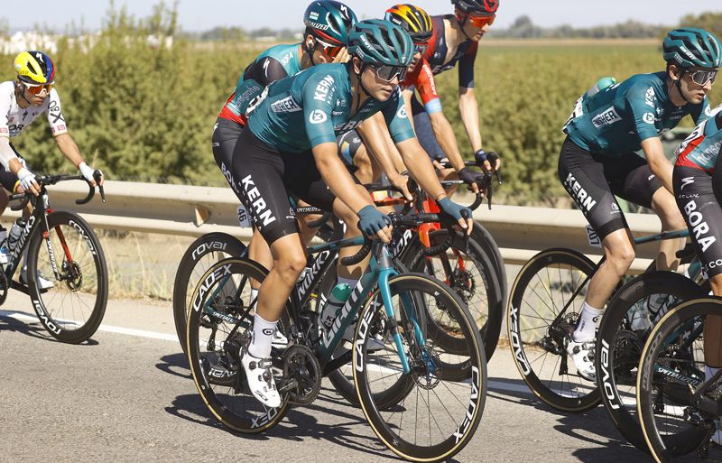 Raul García Pierna en una imagen de la pasada Vuelta a España Raul García Pierna en una imagen de la pasada Vuelta a España