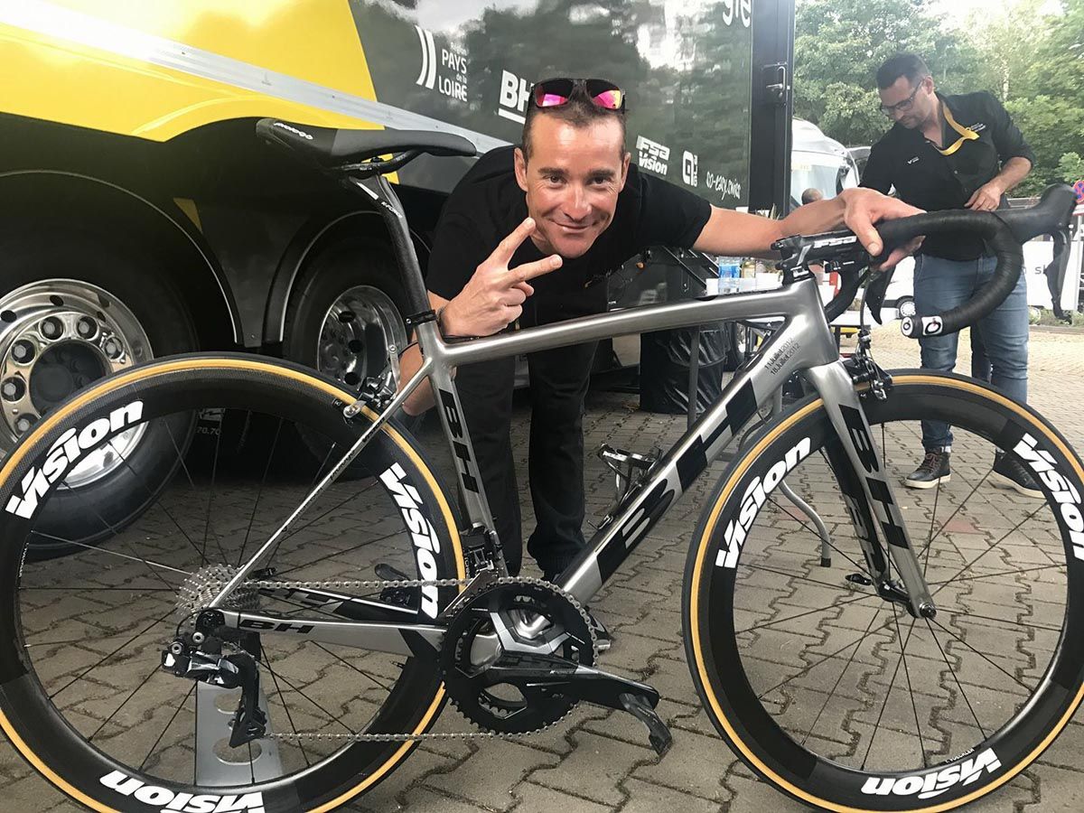 La última bici de Thomas Voeckler, BH Ultralight Platinum