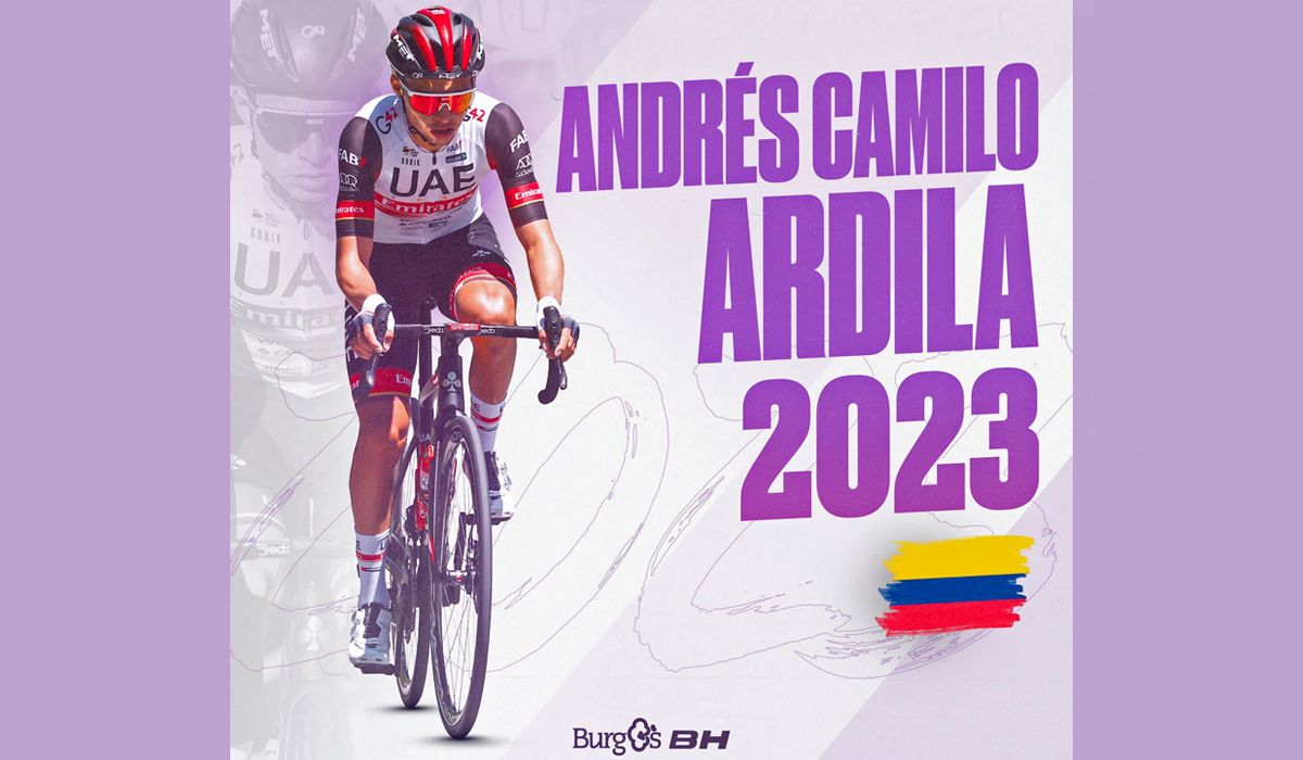 El escalador colombiano Camilo Ardilla, nuevo refuerzo del Burgos-BH
