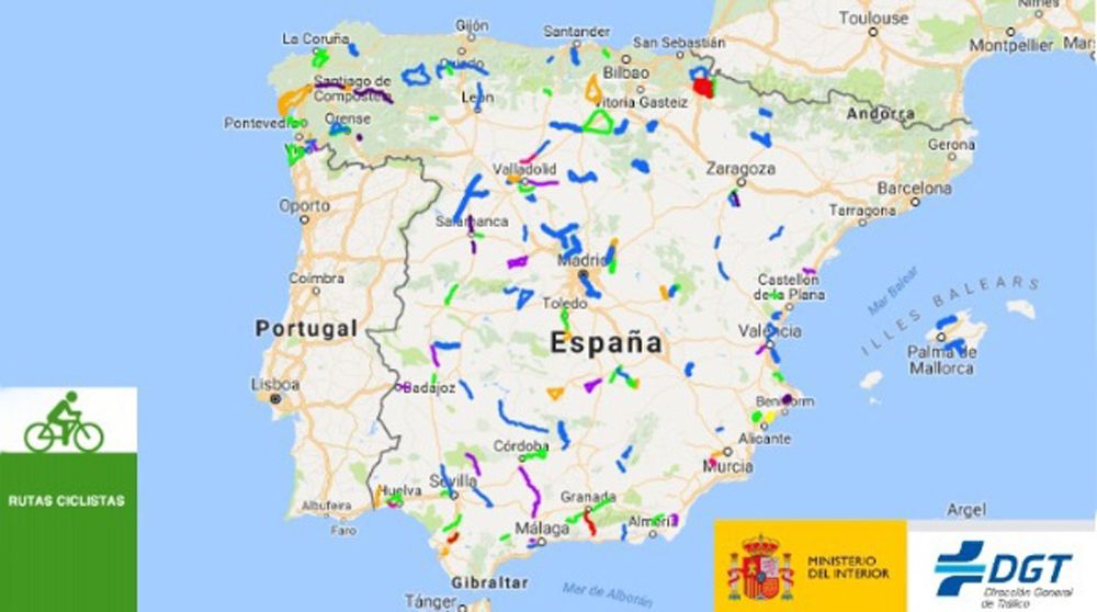 La DGT presenta las Rutas Ciclistas Protegidas