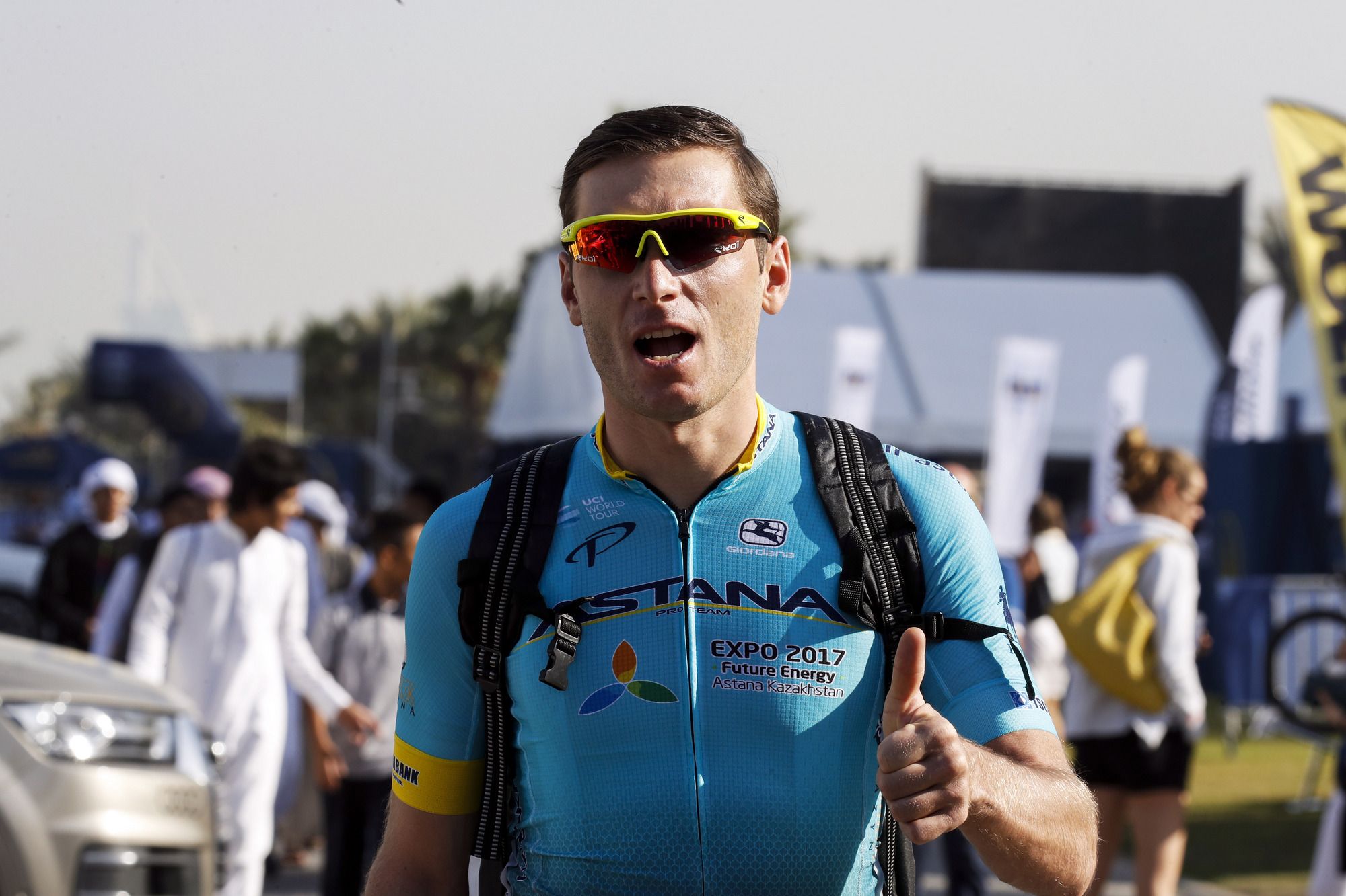 La UCI sanciona durante 45 días a Grivko por su puñetazo a Kittel
