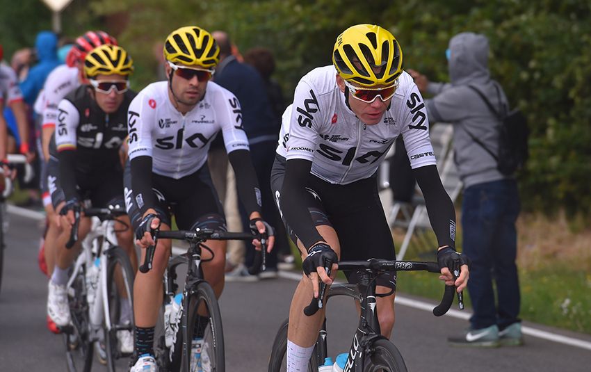 Froome: “Son heridas sin importancia”