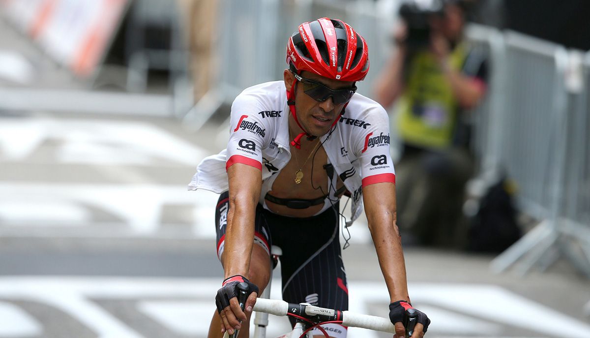 Contador: “No he estado como me gustaría, las piernas no me han respondido”