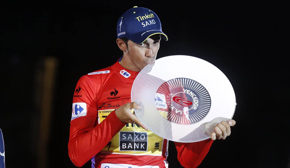 Contador, dorsal número 1 de La Vuelta