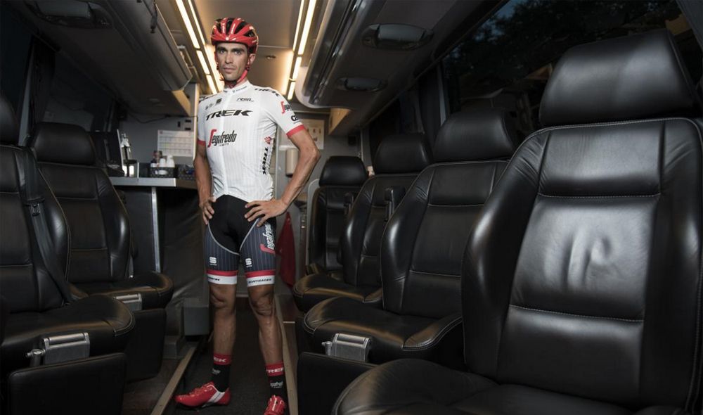 El Trek-Segafredo de Contador correrá el Tour de blanco