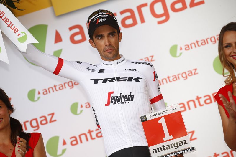 Contador: “Hoy quería dar un vuelco”