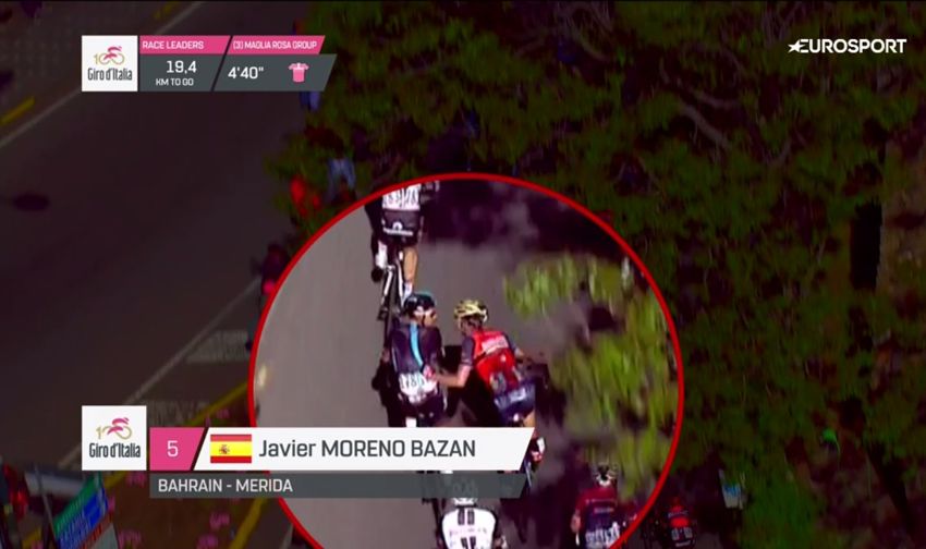 Giro de Italia 2017 / 4º etapa / Cefalù - Etna / 181 km