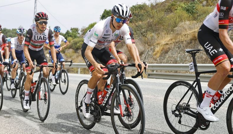 Juan Ayuso en una imagen de la pasada Vuelta a España Juan Ayuso en una imagen de la pasada Vuelta a España
