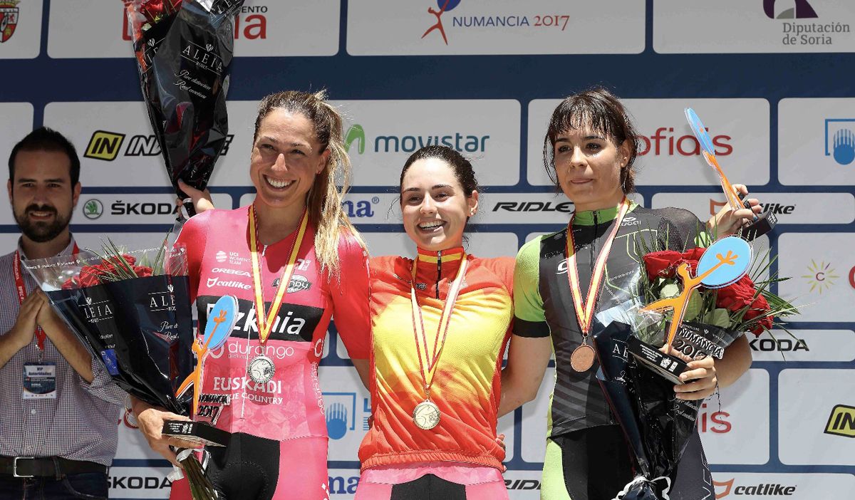 Oyarbide ratifica su calidad como contrarrelojista
