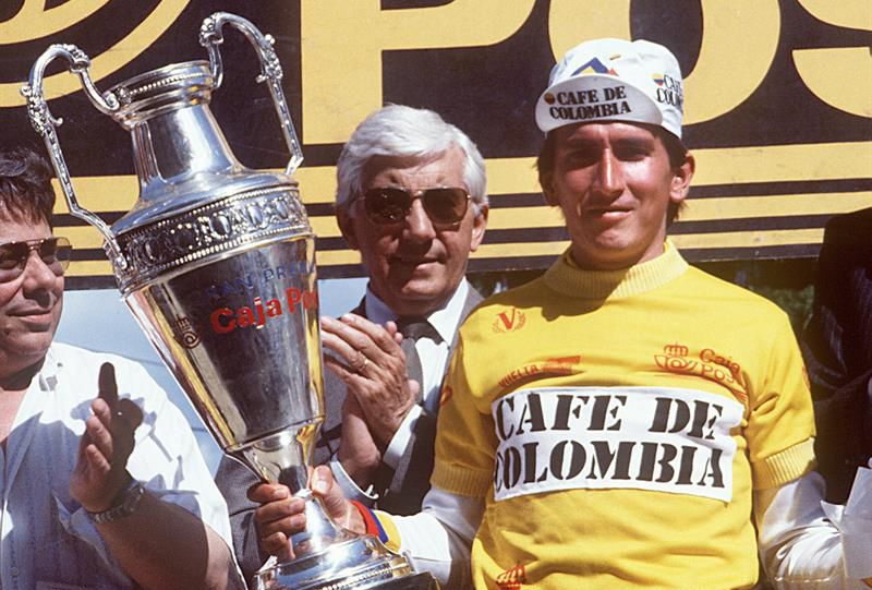 El exciclista colombiano "Lucho" Herrera padece cáncer de piel