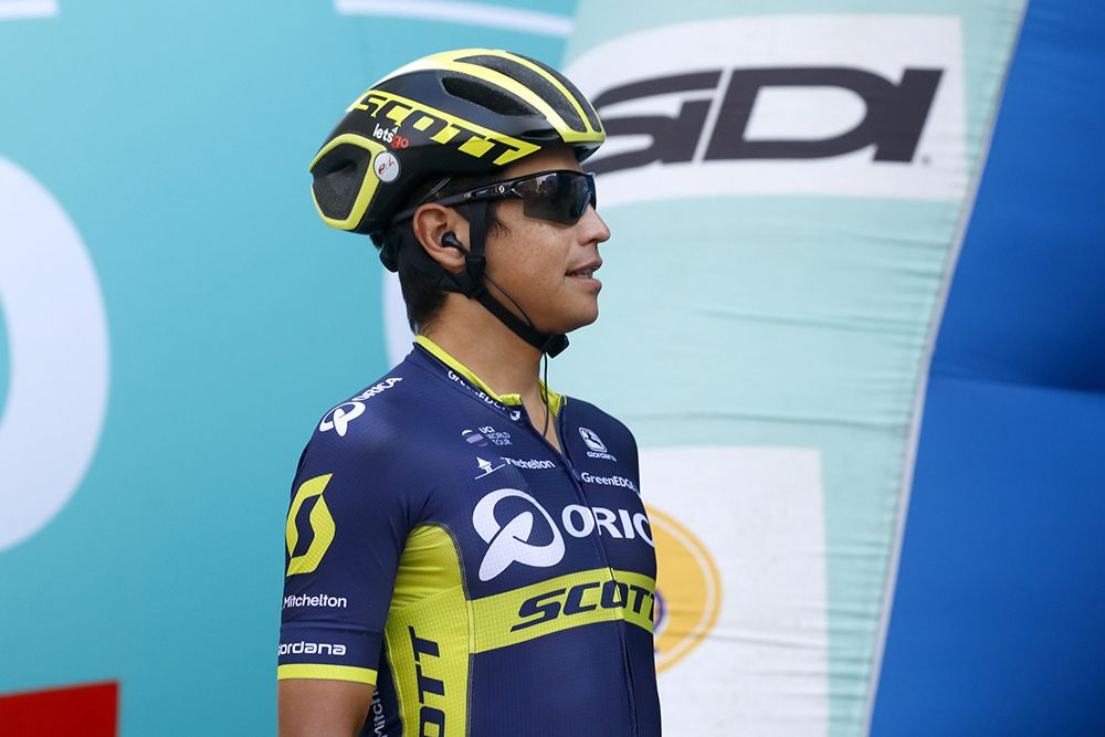 Esteban Chaves sufre una fractura en el hombro