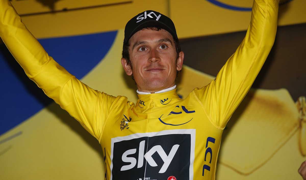 Thomas, primer amarillo del Tour; Valverde e Izagirre, fuera de carrera